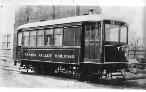 Tanana Valley Railroad Fairbanks Alaska Railroad, Train Postcard
