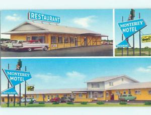 Unused Pre-1980 MOTEL SCENE Town Of Mexico Missouri MO B6576@