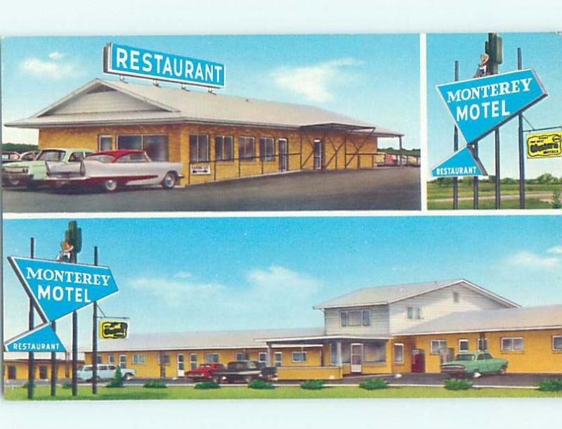 Unused Pre-1980 MOTEL SCENE Town Of Mexico Missouri MO B6576@