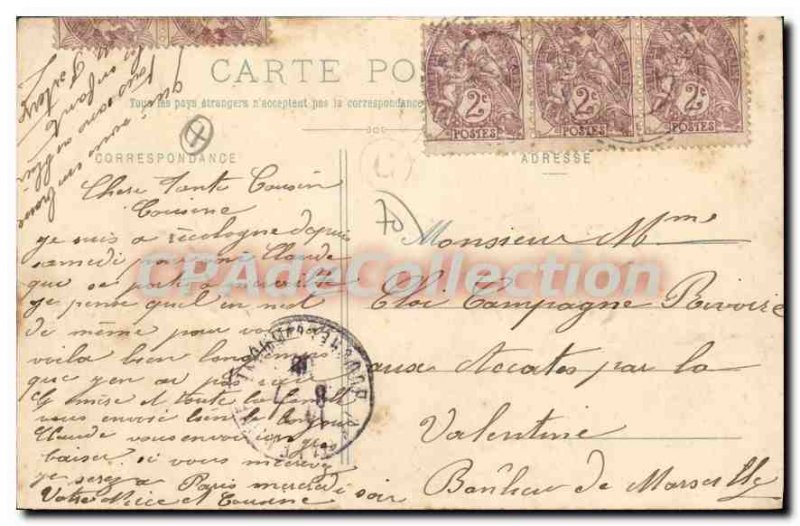 Postcard Old Ray sur Saone Gray