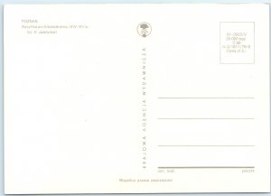 c1970s Poznan Poland Bazylika archikatedralna Gothic Cathedral Chrome 4x6 PC M20