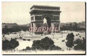 Old Postcard Paris L & # Triumph 39Arc