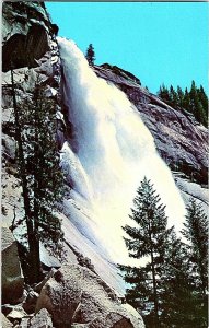 Yosemite Nat'l Park California Nevada Fall Vintage Postcard Standard View Card 