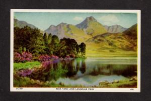 UK England British Keswick Blea Tarn Langdale Pikes  Postcard Carte Postale