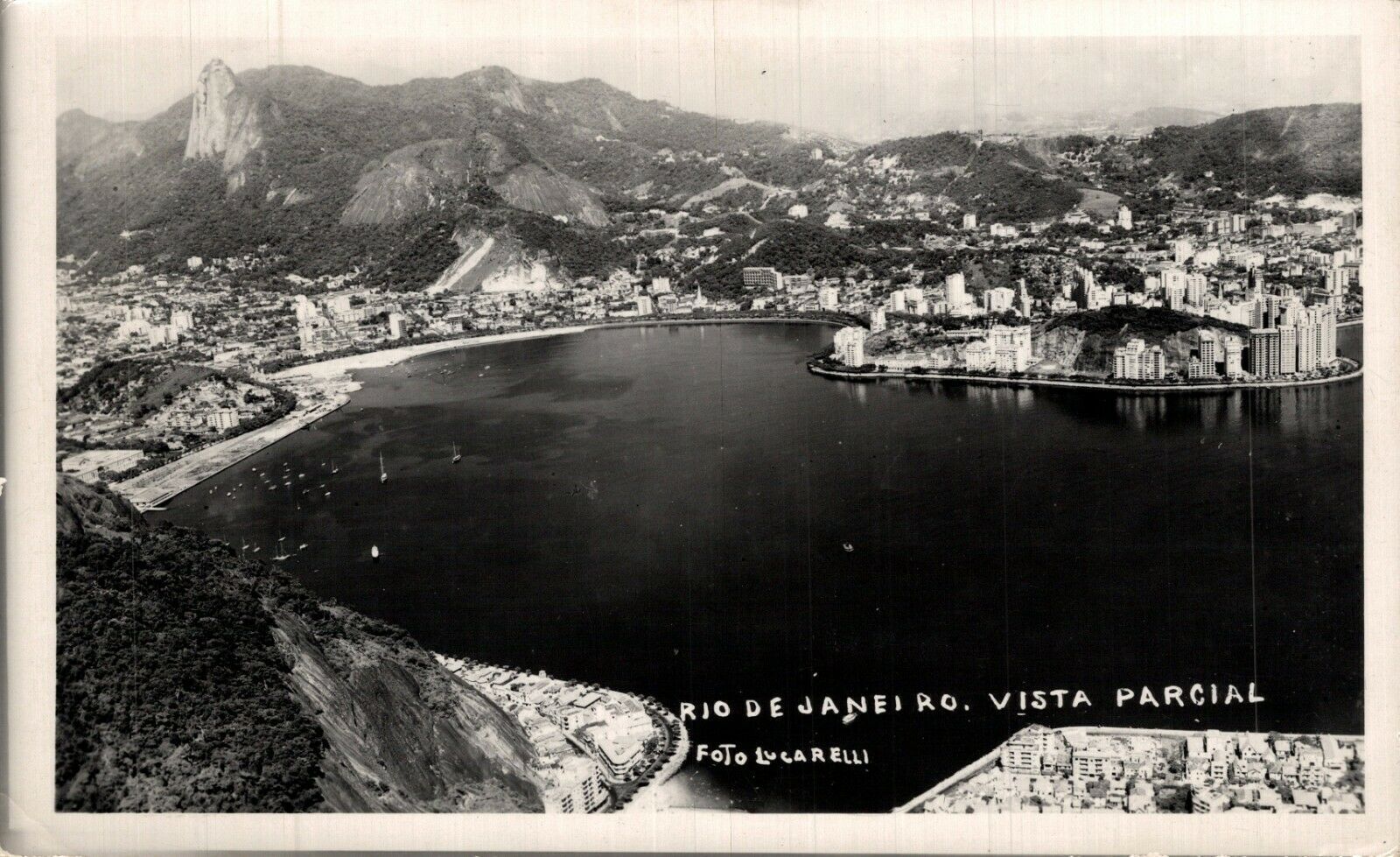 Brazil Panorama Rio De Janeiro Brasil Vintage RPPC 08.00  Latin & South  America - South America - Brazil, Postcard / HipPostcard