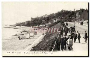 Le Havre - the Maritime Boulevard and Heve - Old Postcard