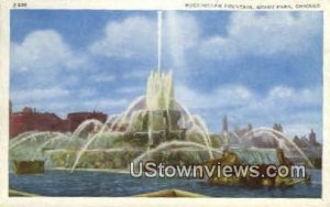 Buckingham Fountain, Grant Park - Chicago, Illinois IL