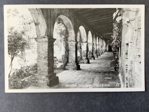 Mission San Juan Capistrano CA RPPC Postcard H1163084343