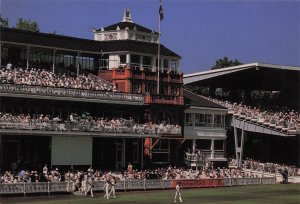 The Lords Pavilion Cricket Ground Match Rare 1990s Postcard