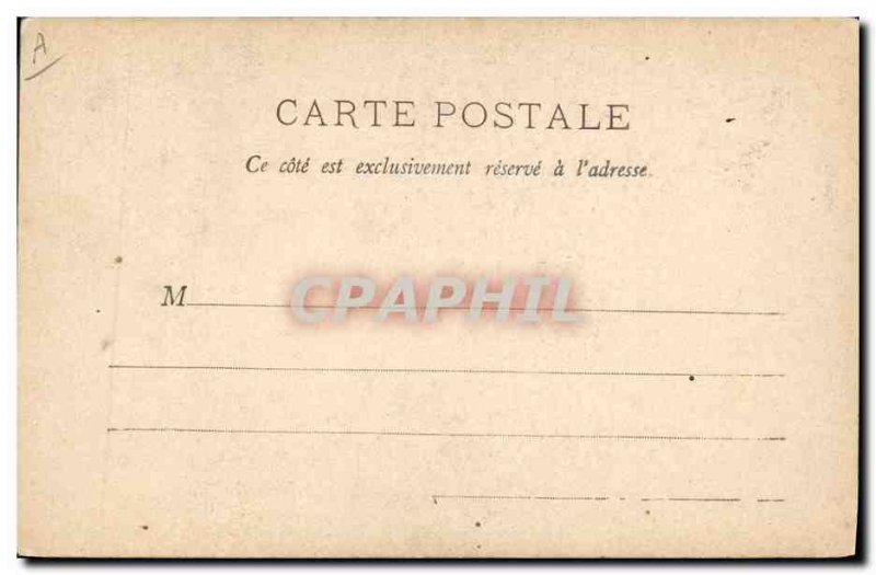 Postcard Old Man Bird Army