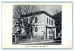 c1940's Touro Synagogue Building Newport Rhode Island RI Vintage Postcard 
