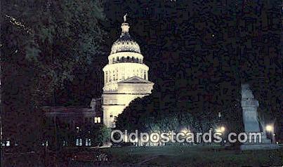 Austin, Texas, TX State Capital USA Unused 