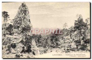 Postcard Ancient Obelisk of L'Esterel Malinfernet