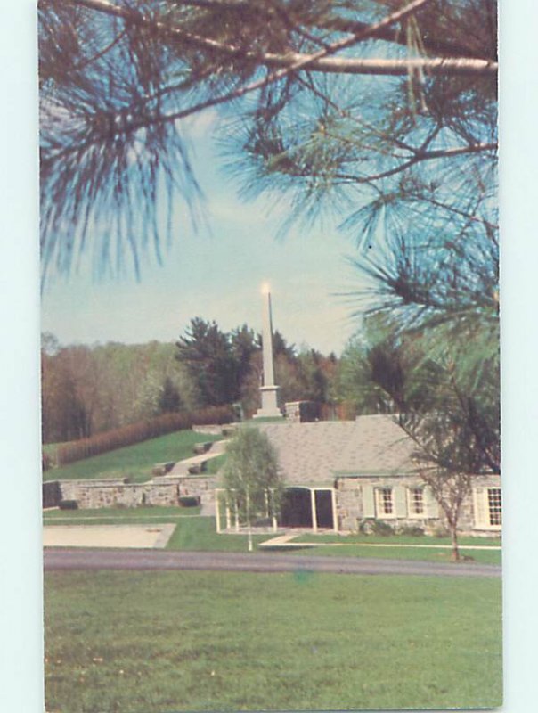 Pre-1980 MONUMENT SCENE Sharon Vermont VT AE7421