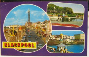 England Blackpool Multi-view - posted 1981