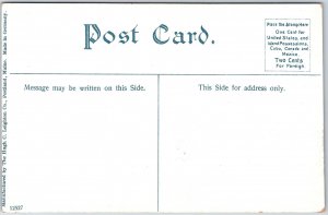 VINTAGE POSTCARD THE LAKE CHAMPLAIN YACHT CLUB BURLINGTON VERMONT made germany 