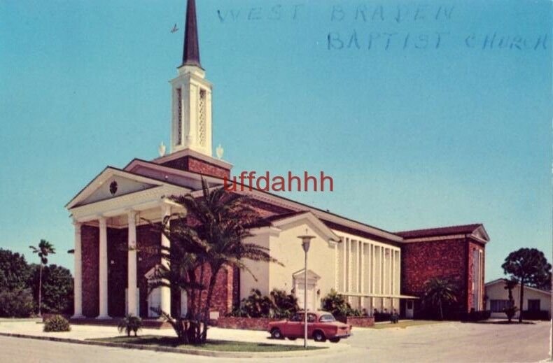 WEST BRADENTON BAPTIST CHURCH, BRADENTON, FL 1968