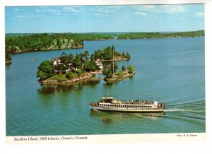 Zavikon Island, Cuise Boat,  Thousand Islands, Ontario