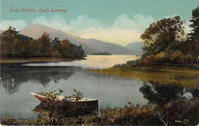 BR79622 luss straits loch lomond scotland