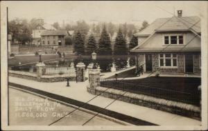 Bellefonte PA Big Spring c1930s Real Photo Postcard