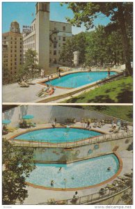 HOT SPRINGS , Arkansas , 50-70s ; The Arlinton [Hotel], Swimming Pools