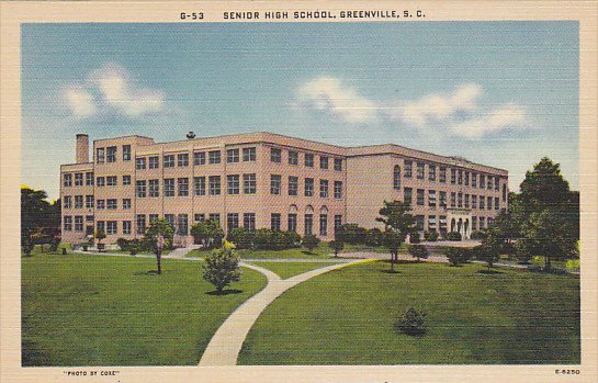 South Carolina Greenville Senior High School