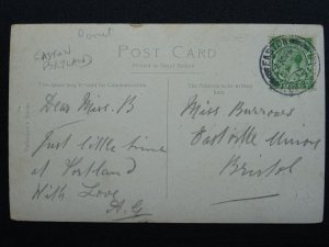 Dorset PORTLAND ROADS & MARINE DOCKS / NAVY TRANING & BATTLESHIPS c1913 Postcard