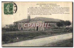 Postcard Old Cevennes Picturesque Auberge de Peirebeilhe