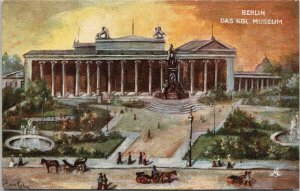 Berlin Das KGL Museum Germany Unused Tuck Postcard G47