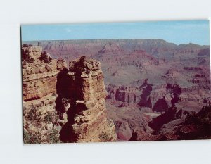 Postcard Grand Canyon National Park From Moran Point, Arizona