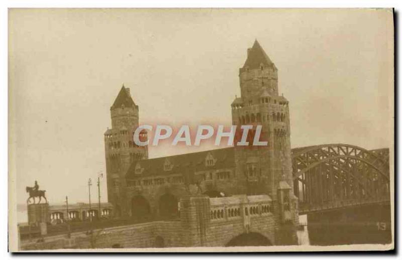 Postcard Old Bridge Germany