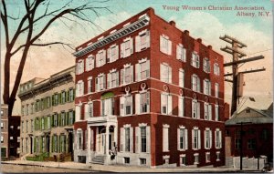 Postcard Young Women's Christian Association in Albany, New York