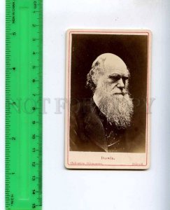 242595 Charles DARWIN English naturalist Vintage CDV PHOTO