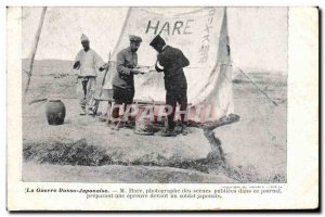Old Postcard Photography The Russo-Japanese War M Hare scenes photographer Ru...
