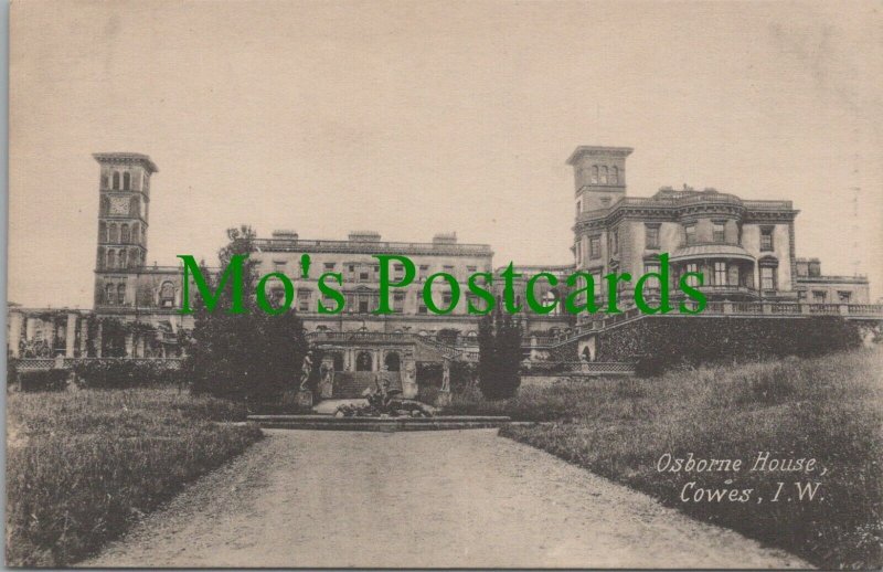 Isle of Wight Postcard - Osborne House, Cowes   RS28521