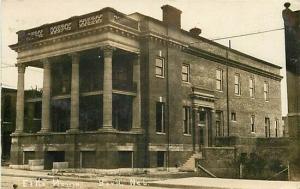 NE, York, Nebraska, Elks Home, Huffman's General Store, RPPC