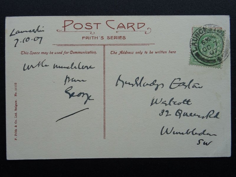 Cornwall LAUNCESTON St. Thomas Church West Bridge & Ford c1907 Postcard by Frith