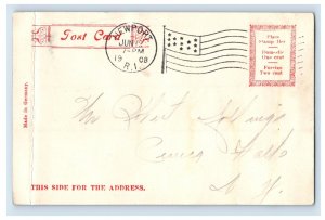 C. 1900-07 The Elms Bellevue Avenue Newport Rhode Island Postcard P213E
