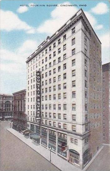 Ohio Cincinnati Hotel Fountain Square