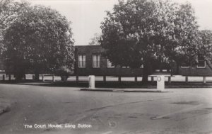 The Court House Long Sutton Lincolnshire Real Photo Postcard