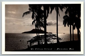 RPPC  Tobago Island  Panama Bay  Real Photo  c1930