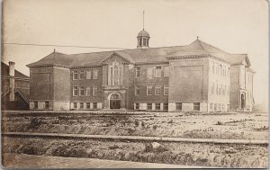 Vancouver BC Lord Selkirk School Real Photo Postcard G85