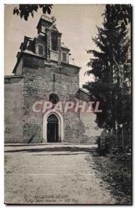 Old Postcard Salies-de-Bearn Martin Church