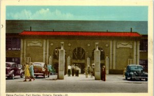 1940s Dance Pavilion Port Stanley Ontario Canada Postcard