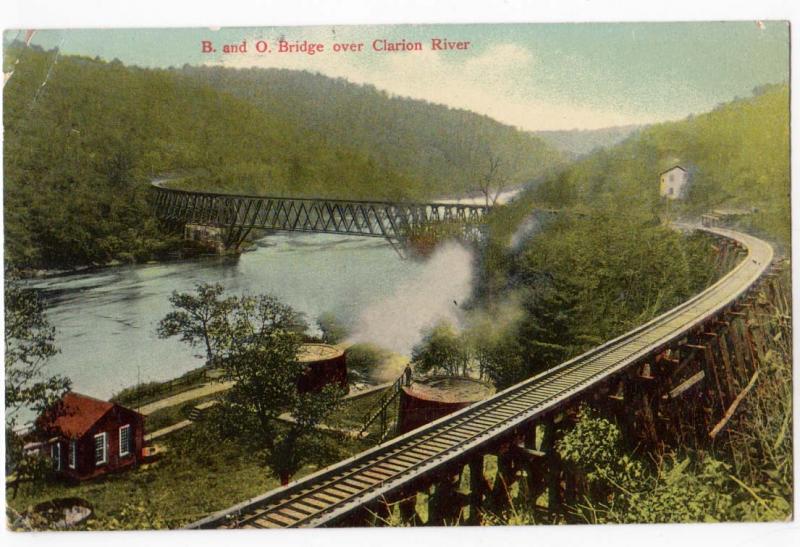 B & O Bridge, Clearfield PA