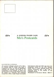Lancashire Postcard - Manchester Cathedral  SW12165