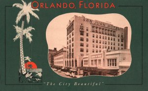 Vintage Postcard San Juan Hotel Hospitality In City Beautiful Orlando Florida FL