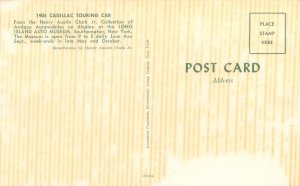 Red 1906 Cadillac Touring Car Postcard Unused