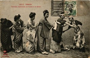 CPA AK INDOCHINA Tonkin Femmes Japonaises VIETNAM (959329)