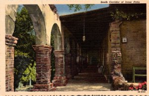 California Mission San Juan Capsitrano South Corridor Of Inner Patio Curteich